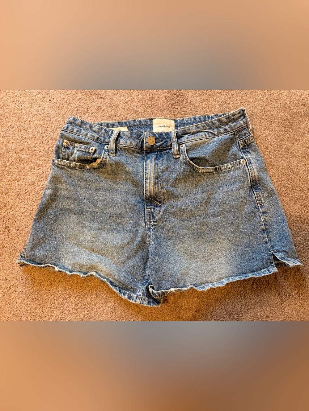💚 UNPUBLISHED - Denim Shorts - Emma - Size 28